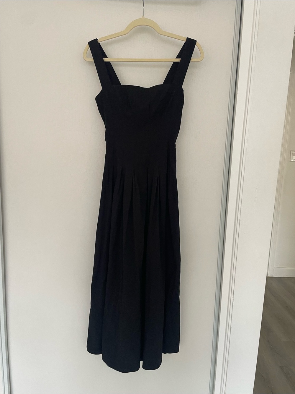 Reformation Black Mika Dress Size 0